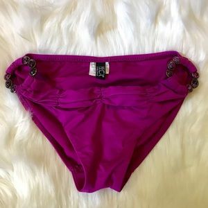 Becca Purple Embellish Bottoms XS